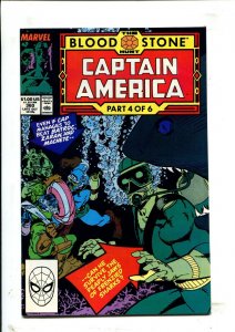 Captain America #360 - 2nd Cameo App Crossbones / Direct Edition (9.2) 1989