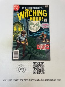 It's Midnight The Witching Hour # 82 VF- DC Comic Book Skull Moon Cover 15 J239