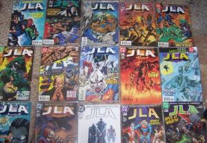 JLA LOT OF 29 ISSUES   # 16-115 dc  CRISIS  JUSTICE LEAGUE AMERICA   BATMAN 