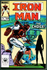 Iron Man 204 VF/NM 9.0 Marvel 1986