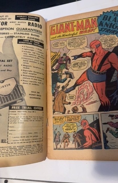 Tales to Astonish #52 (1964)Black knight strikes see descript