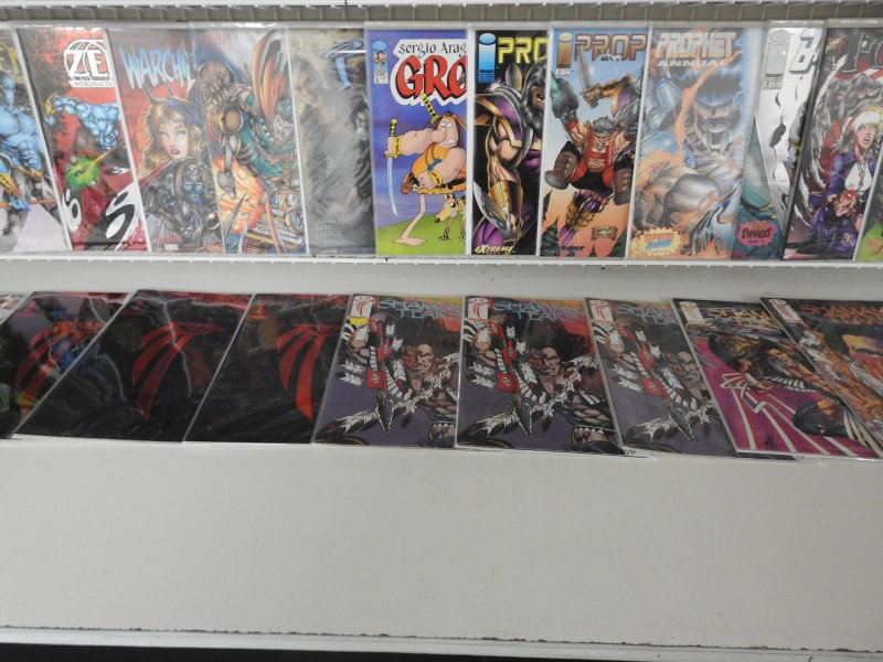 Huge Lot 130 Comics W/ Li'l Boy, CVS, Invincible, Evil Ernie+ Avg VF-NM ...