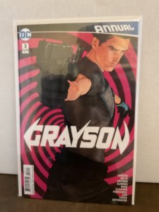 Grayson Annual #3  9.0 (our highest grade) 2016  New 52!
