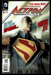 Action Comics #9  ( 2012, DC New 52)  9.2 NM-