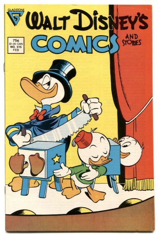 Walt Disney's Comics and Stories #515 1987- Gladstone VF