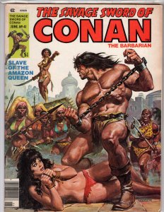 The Savage Sword of Conan #41 (1979) Upper Mid-Grade / MG2