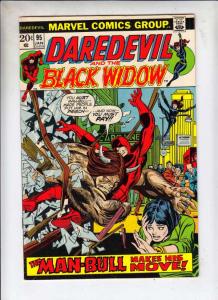 Daredevil #95 (Jan-73) VF/NM High-Grade Daredevil, Black Widow