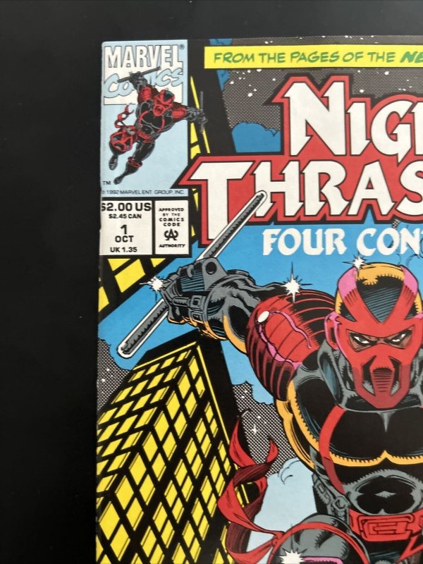 Night Thrasher: Four Control #1 VF; Marvel | we combine shipping