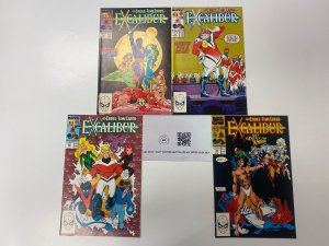 4 Excalibur MARVEL COMICS #16 17 18 19 25 KM4