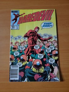 Daredevil #209 Newsstand Variant ~ FINE FN ~ 1984 Marvel Comics
