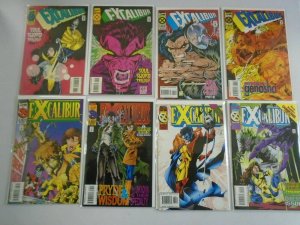 Excalibur comic lot (1st series) 50 diff from:#65-125 + ANN 8.0 VF (1993-98)