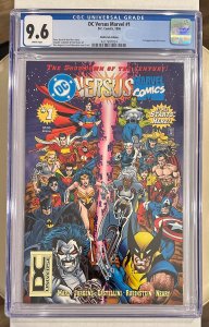 DC Versus Marvel/Marvel Versus DC #1 CGC 9.6 Very RARE DCU VARIANT! 1st ACCESS