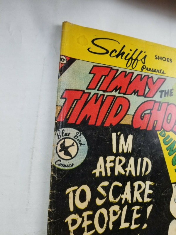 Timmy The Timid Ghost #11 1961 Schiff's Shoes Promo Comic Blue Bird Pub - VG/VG-