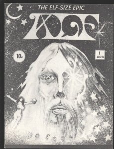 ALF #1 1975-1st issue-Mini comic-size is about 4 1/2 x 5 1/2-early mail order...