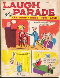 Laugh Parade  11/1967-Marvel-spicy cartoons-cheesecake pix-G