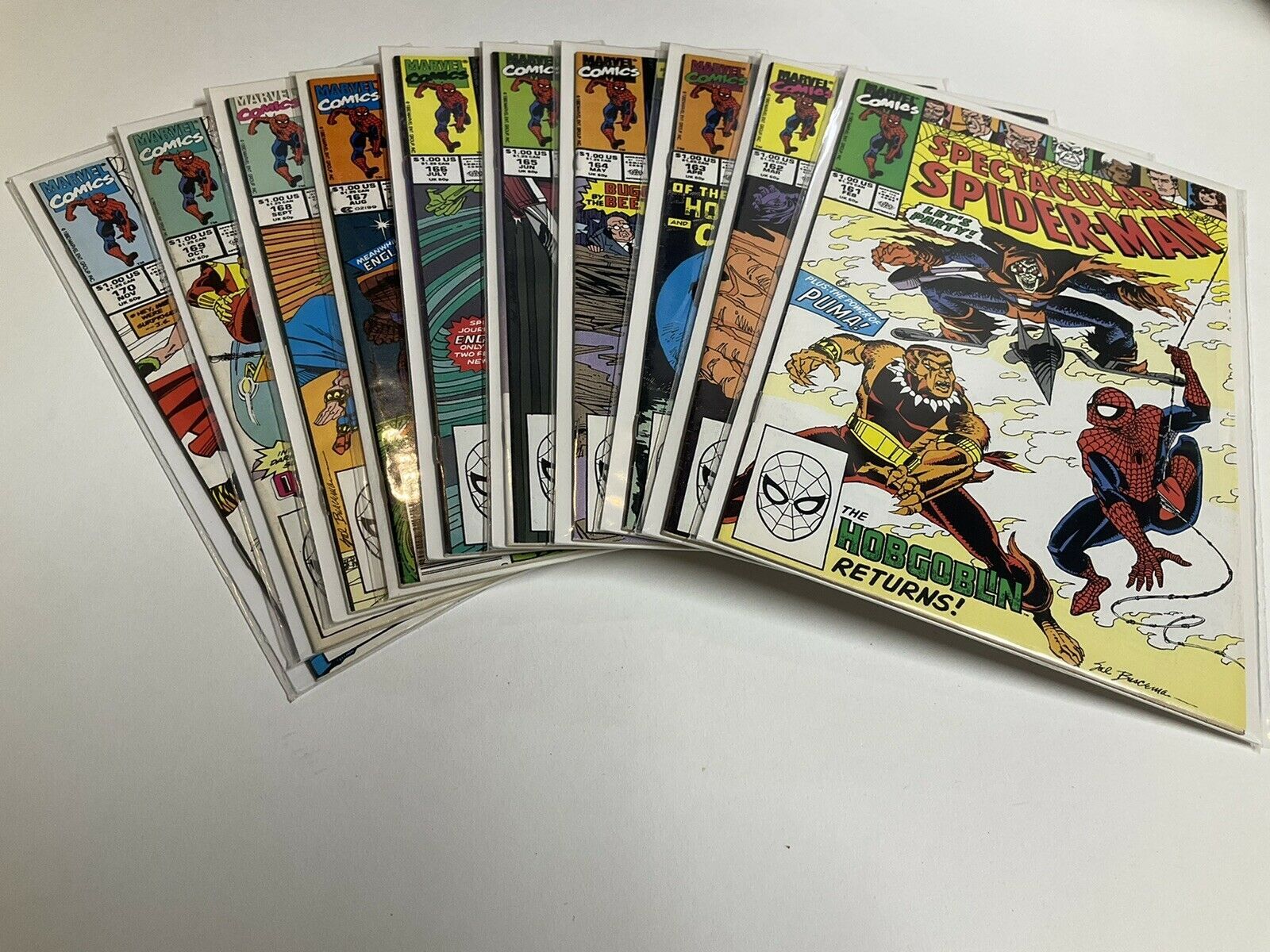 Spectacular Spider-man 1976 series # 165 very fine comic book 