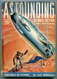 Astounding Pulp February 1939- JAck Williamson- Clifford Simak FAIR