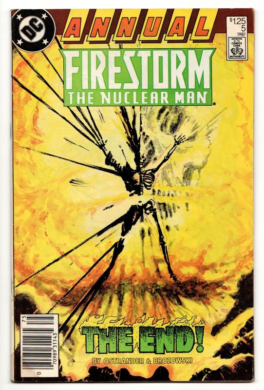 Firestorm Annual #5 (DC, 1987) VG