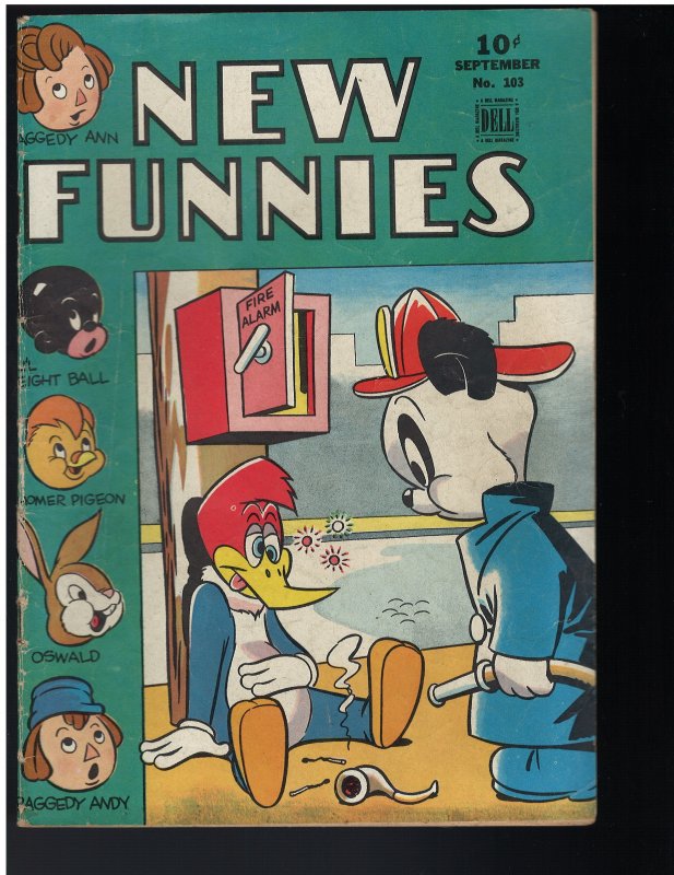 New Funnies #103 (Dell, 1945)