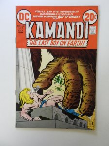 Kamandi, The Last Boy on Earth #7 (1973) VF- condition stamp back cover