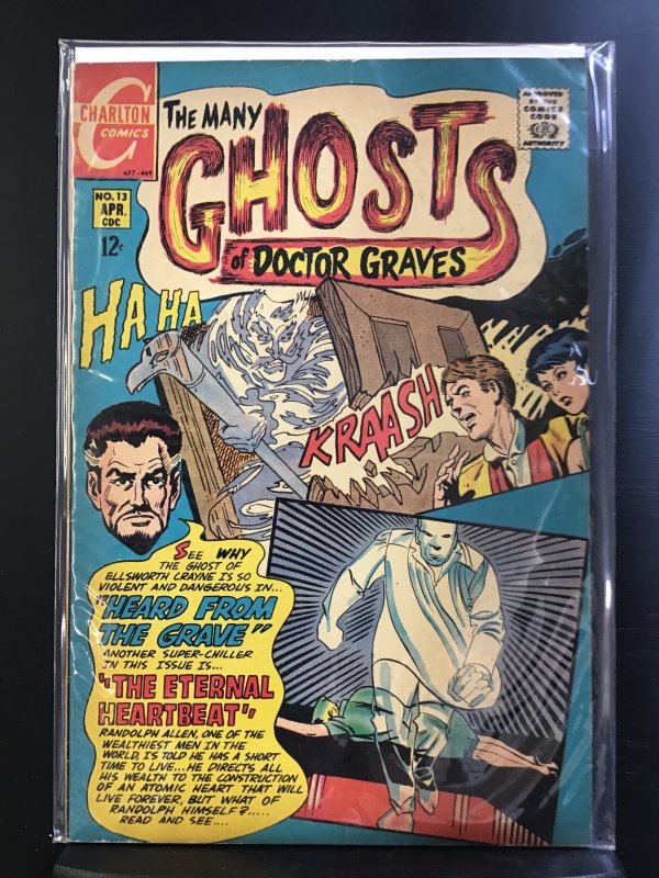 Many Ghosts of Dr. Graves #13 (1969)