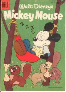 MICKEY MOUSE 48 G-VG July 1956 COMICS BOOK