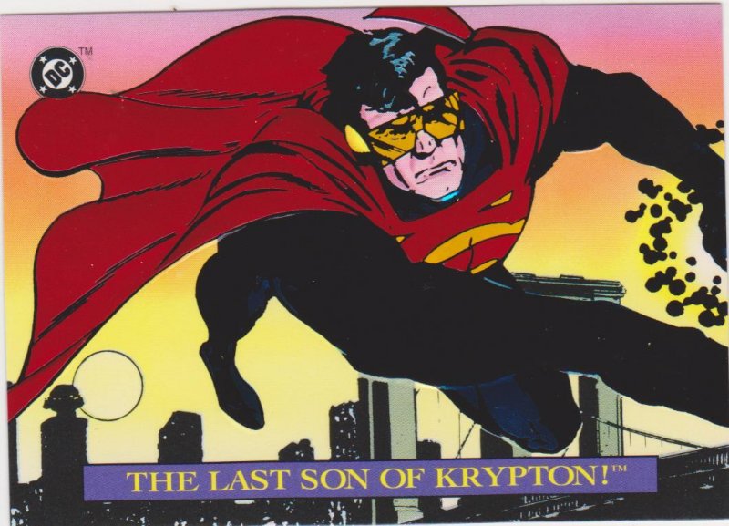 1993 Bloodlines Promo Card #P3 Last Son of Krypton