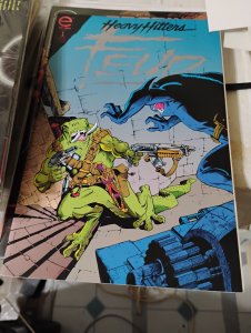 FEUD # 1  1995  MARVEL EPIC HEAVY HITTERS  MIKE BARON