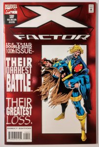 X-Factor #100 (9.4, 1994) DEATH OF THE MULTIPLE MAN