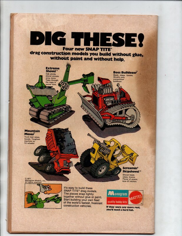 Weird Western Tales #12 - 3rd app Jonah Hex - Joe Kubert - 1972 - VG