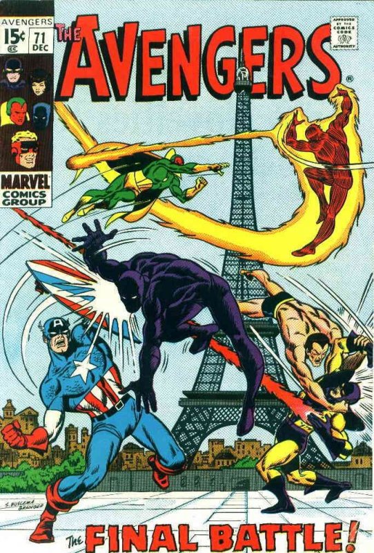 Avengers, The #71 VG ; Marvel | low grade comic 1st Invaders