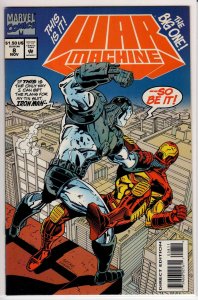 War Machine #8 Direct Edition (1994) 9.2 NM-