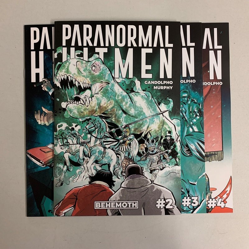 Paranormal Hitmen #1-4 Set (Behemoth 2021) 1 2 3 4 Brett Murphy (8.5+)  