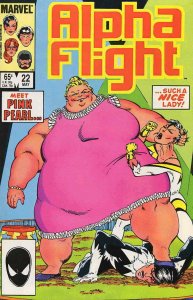 Alpha Flight #22 Marvel Comics May 1985 (VF)