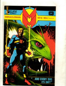 Lot Of 7 Miracleman Eclipse Comic Books # 1 2 3 4 5 6 7 Alan Moore VF/NM HJ9