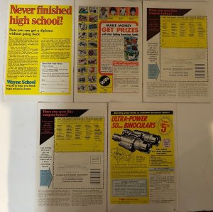 *Daredevil Marvel 119nm-, 122vfnm, 123nm-, 124vf, 125f+