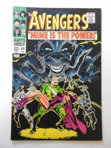 The Avengers #49 (1968) VG+ Condition centerfold detached top staple