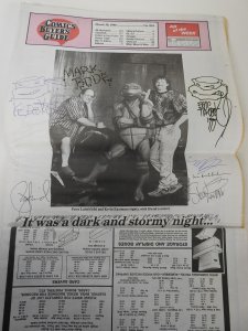 Comics Buyer's Guide #854 (1990) Signed and Remarked no cert
