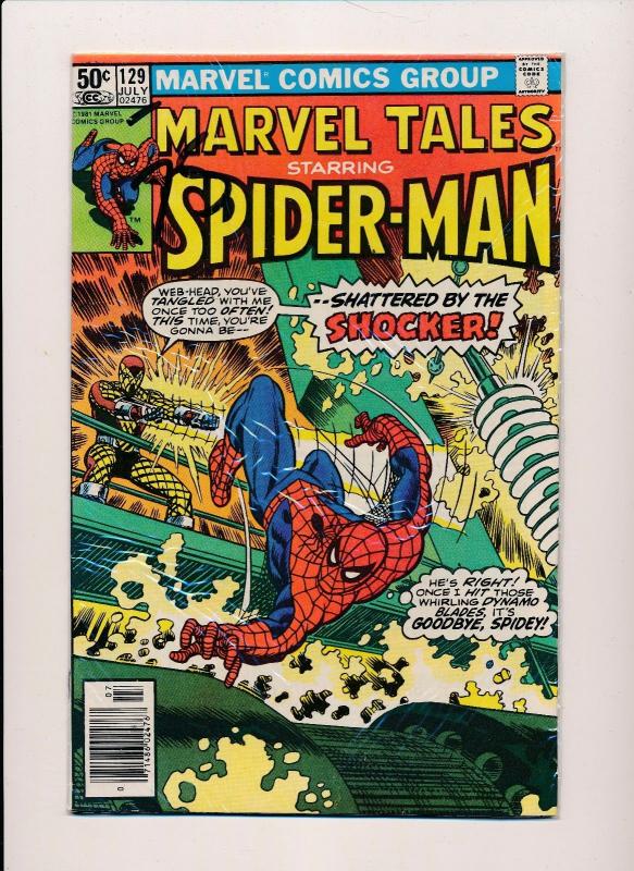 MARVEL TALES SPIDER-MAN #129 1981  VERY GOOD/FINE  (SRU598)