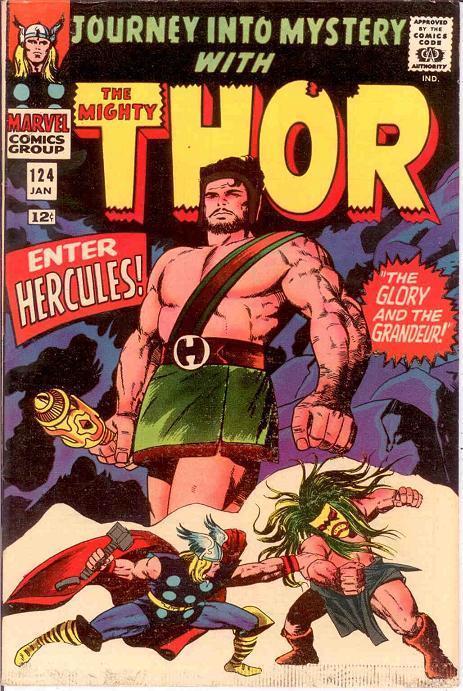 THOR 124 VG+   January 1966 COMICS BOOK