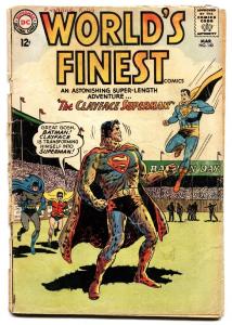 WORLDS FINEST #140 comic book 1964 CLAYFACE-BATMAN SUPERMAN