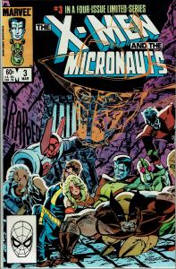 X-Men & Micronauts #1-4, 9.0 or Better