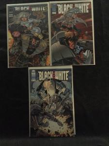 BLACK-WHITE COMICS #1-#3 / IMAGE--1994