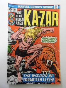 Ka-Zar #12 (1975) VG Condition MVS intact!