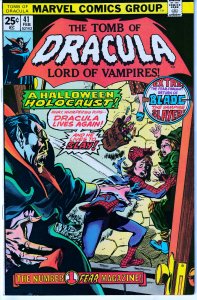 Tomb of Dracula(vol. 1) # 41  Fine condition