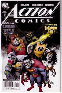 Action Comics   vol. 1   #857 VF (Escape from Bizarro World 3) JLA Johns/Donner