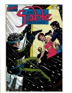 12 Jon Sable Freelance First Comics # 31 32 39 42 43 44 45 46 47 48 50 52 HG4