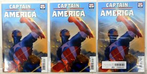 Captain America Lot of 3 #16 x3 (2025) Marvel Comics 9.4 11th Series Comic Books