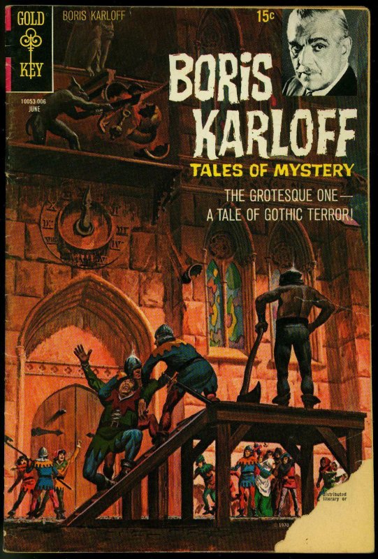 BORIS KARLOFF TALES OF MYSTERY #30-HORROR COMIC G