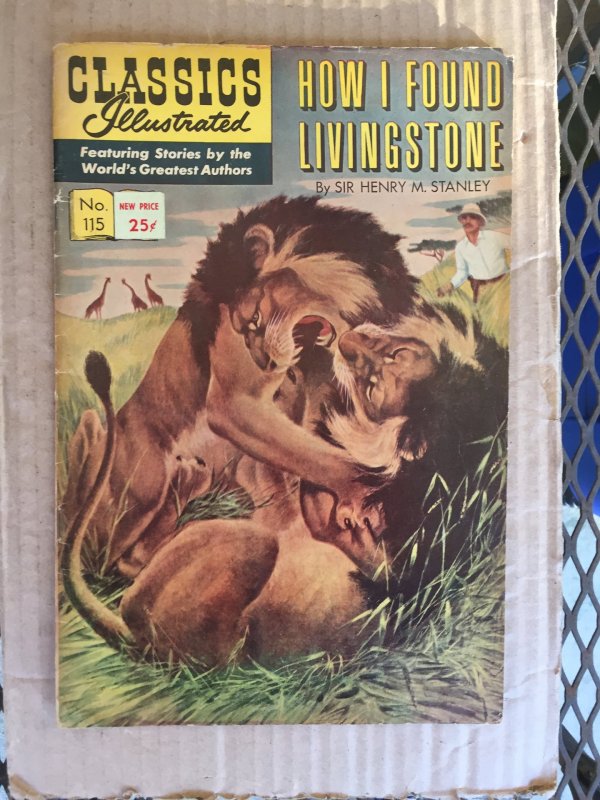 Classics Illustrated #115 (1954)